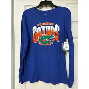 Florida Gators Long Sleeve T-Shirt Youth XXL 18 Blue NCAA Team Athletics NWT